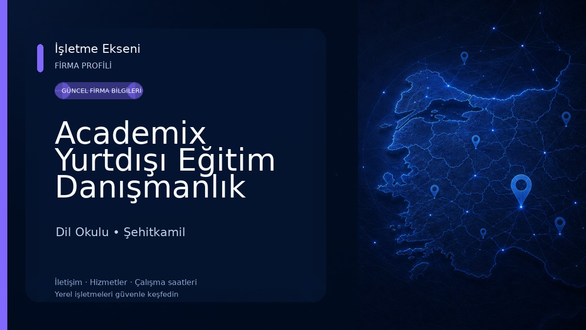 Academix Yurtdışı Eğitim Danışmanlık