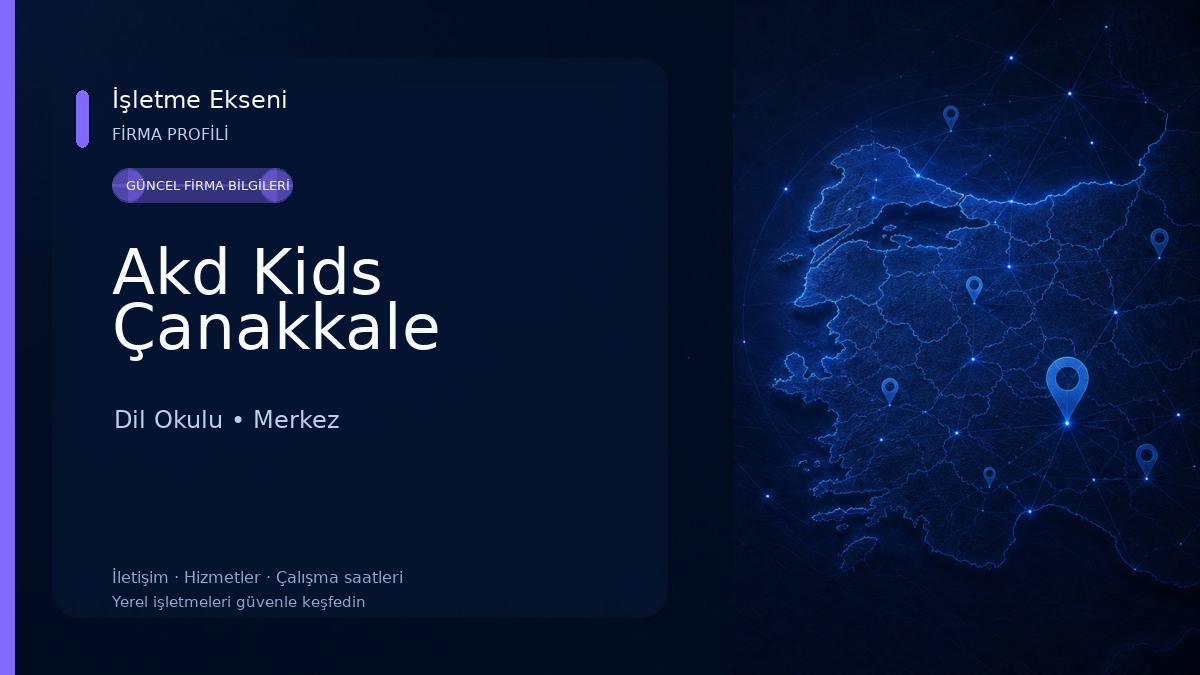Akd Kids Çanakkale