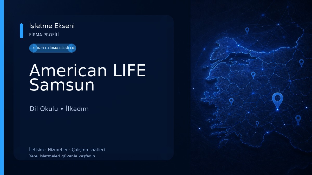 American LIFE Samsun Dil Okulu
