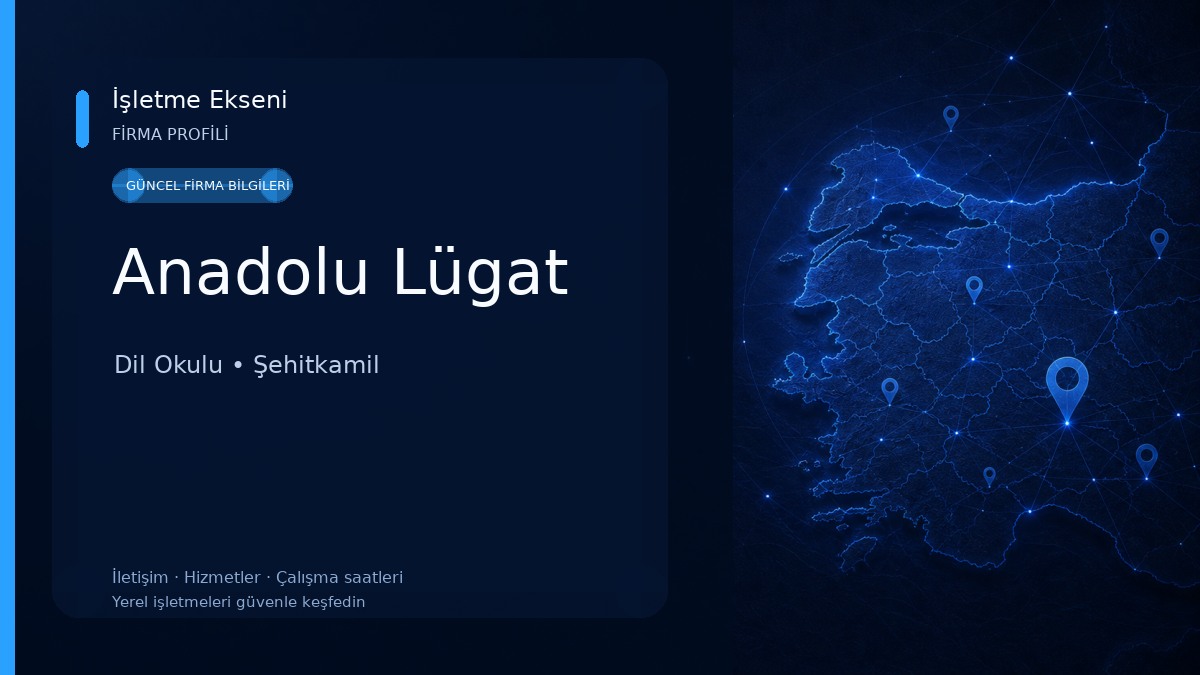 Anadolu Lügat Dil Okulu