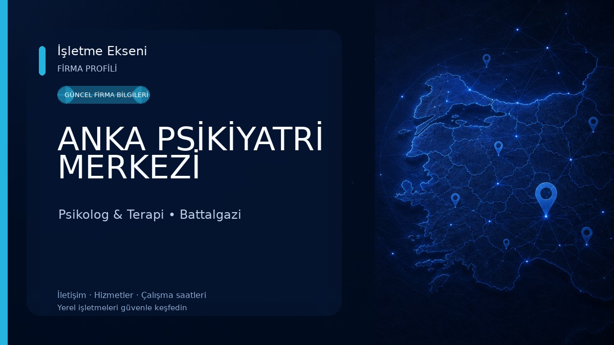 ANKA PSİKİYATRİ MERKEZİ Psikolog & Terapi