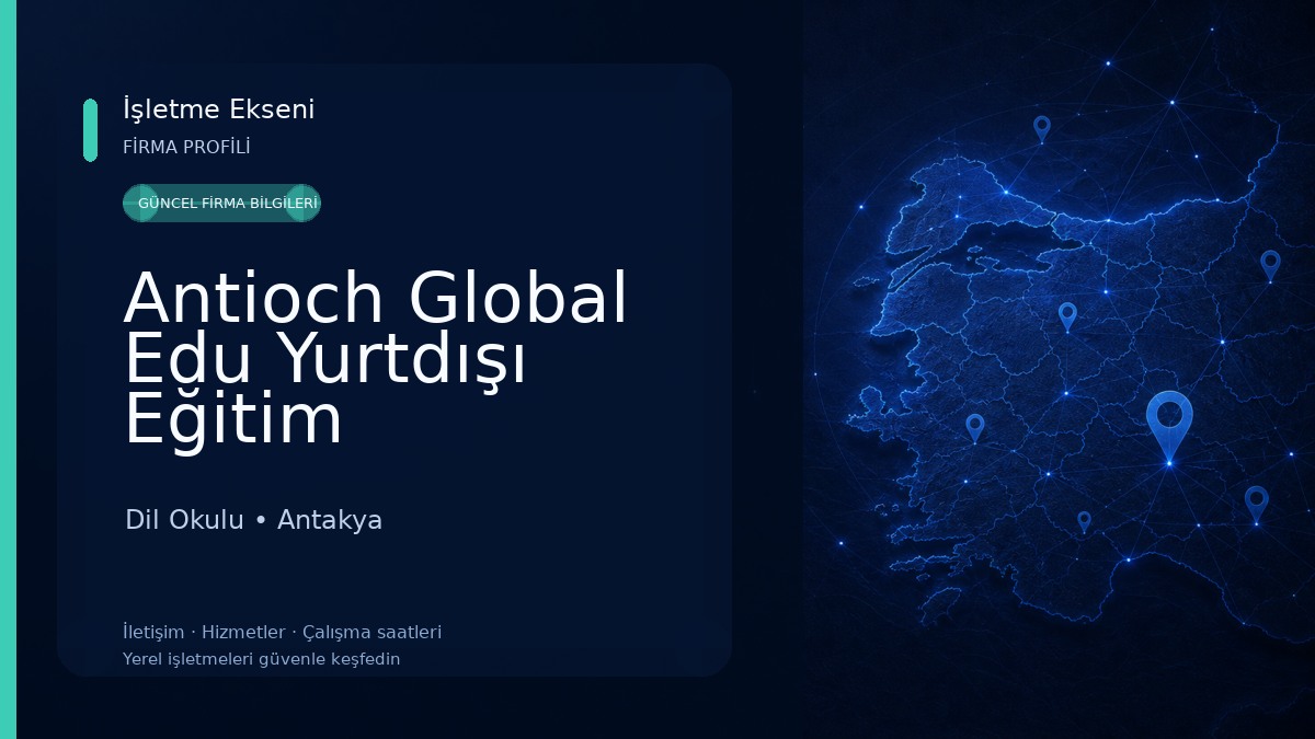 Antioch Global Edu Yurtdışı Eğitim