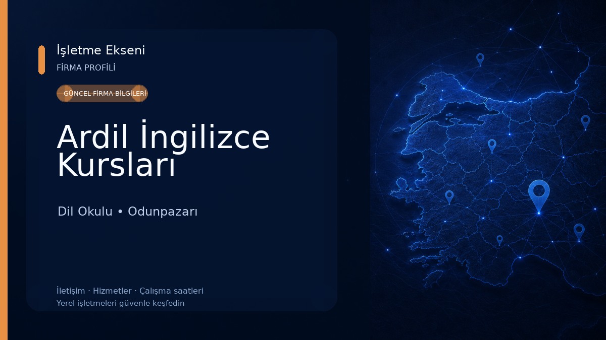 Ardil İngilizce Kursları Dil Okulu