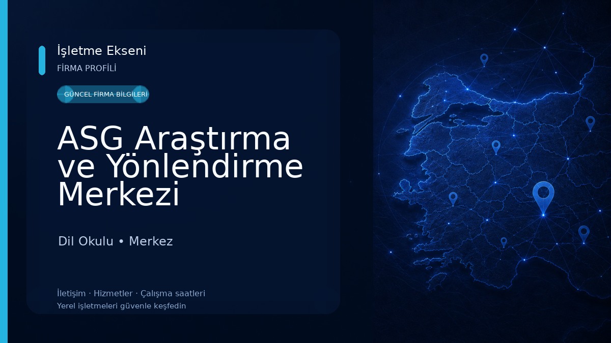 ASG Araştırma ve Yönlendirme Merkezi 