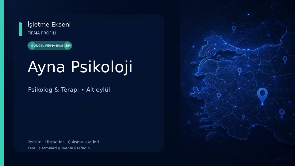 Ayna Psikoloji Psikolog & Terapi