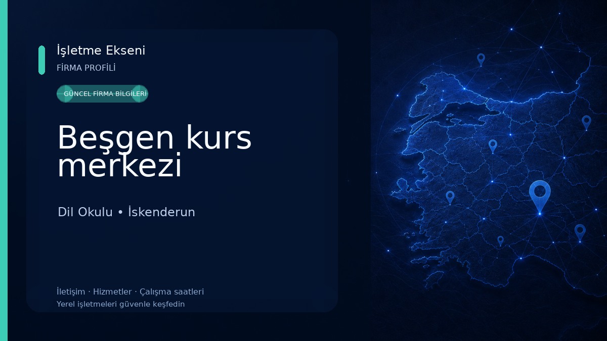 Beşgen kurs merkezi Dil Okulu