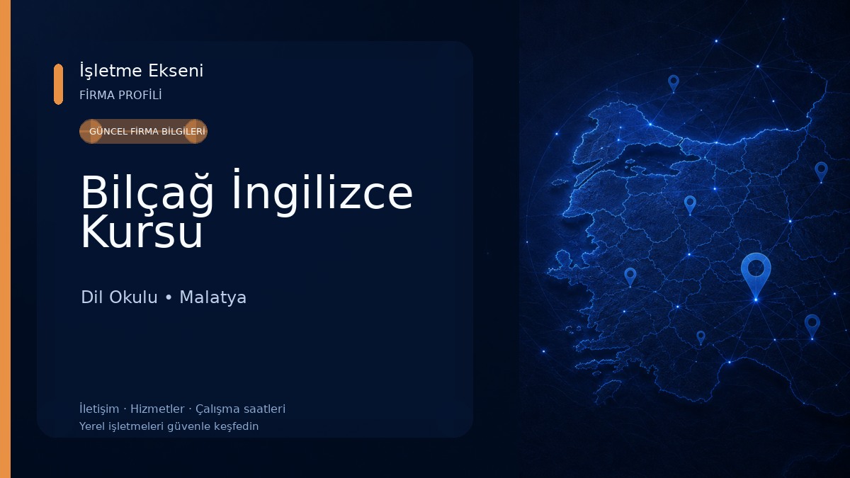 Bilçağ İngilizce Kursu Dil Okulu