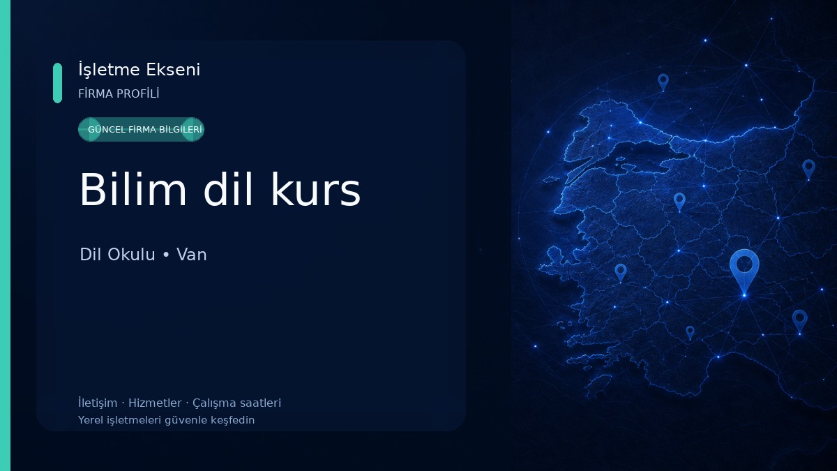 Bilim dil kurs