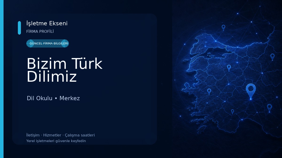 Bizim Türk Dilimiz
