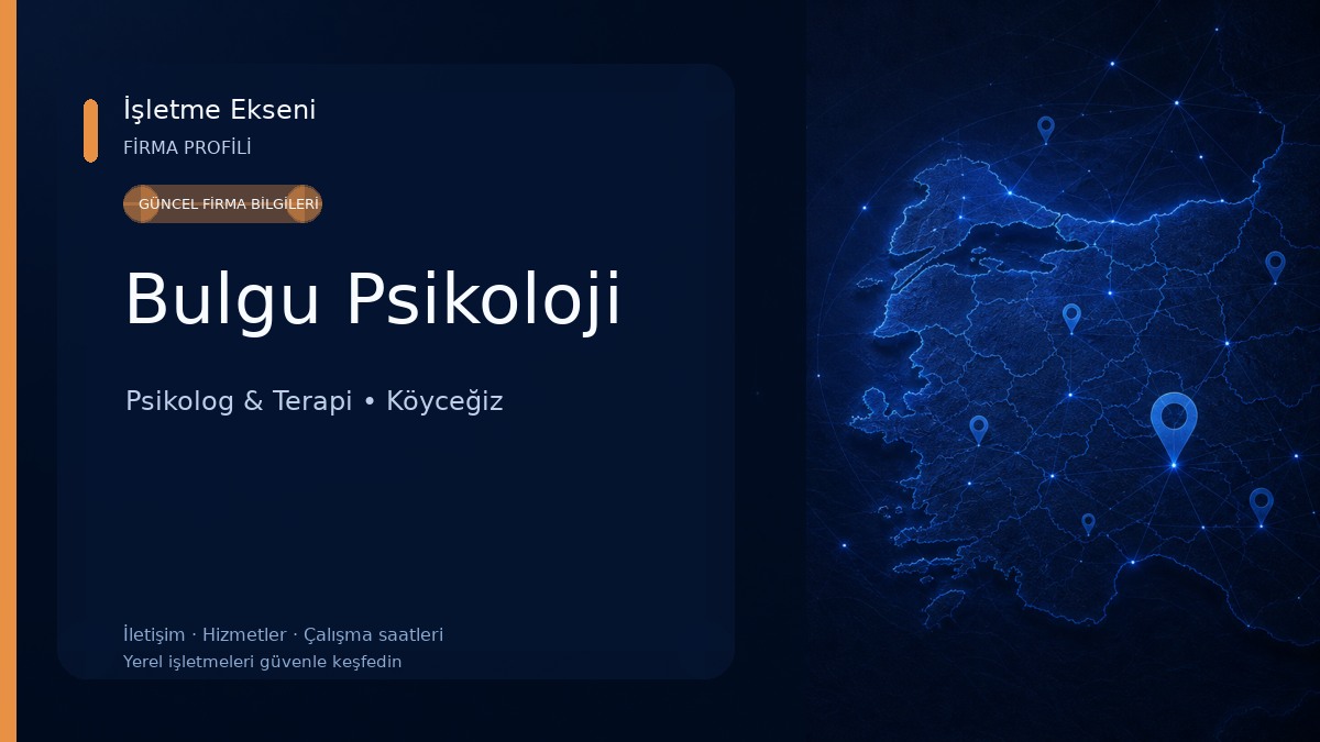 Bulgu Psikoloji Psikolog & Terapi