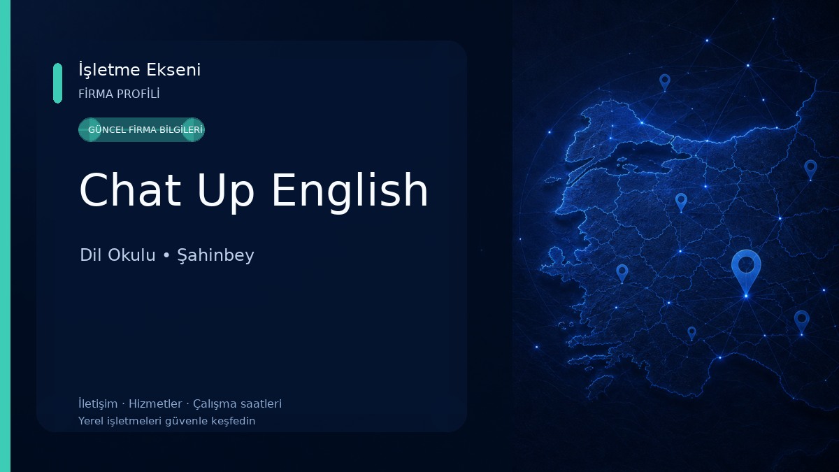 Chat Up English Dil Okulu