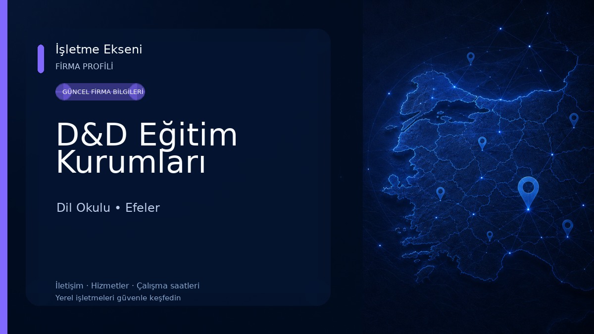 D&D Eğitim Kurumları
