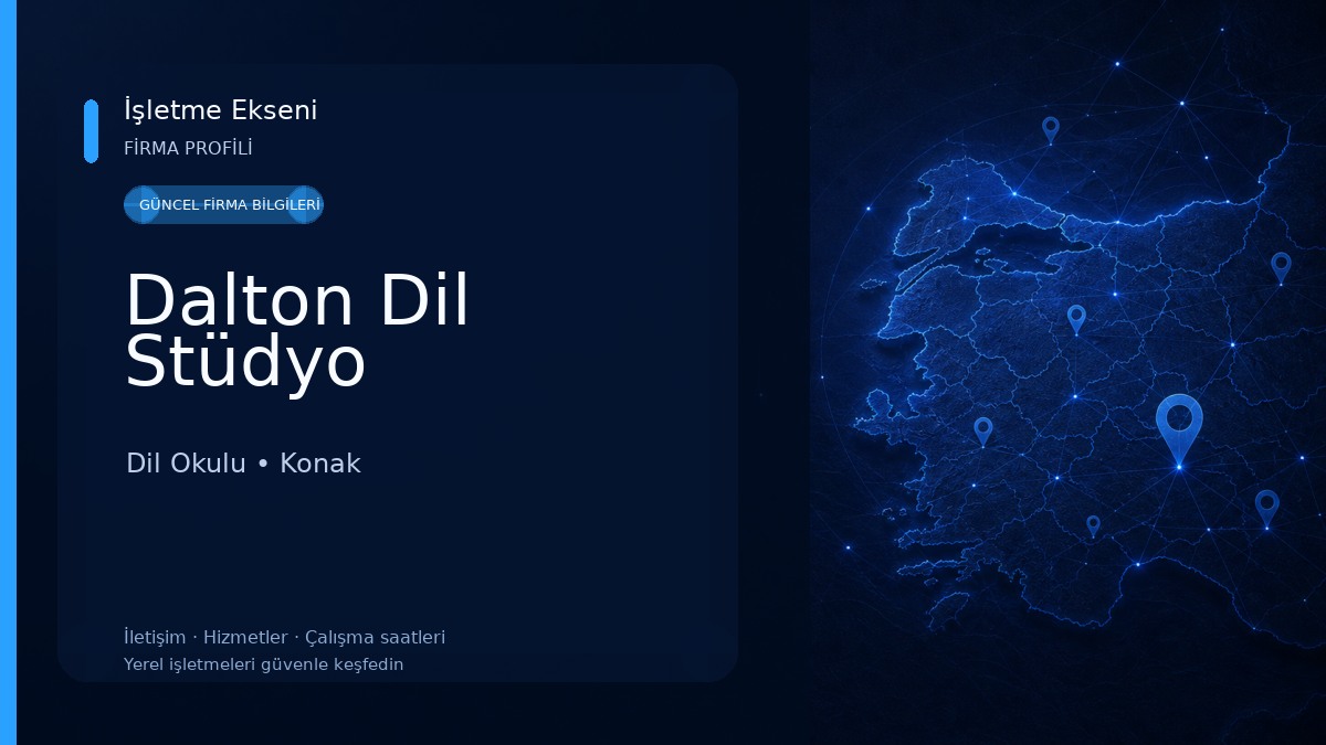 Dalton Dil Stüdyo Dil Okulu