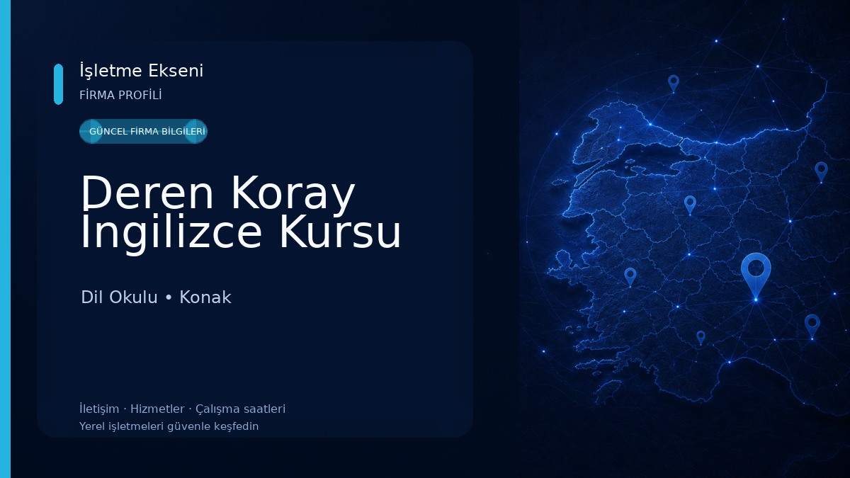 Deren Koray İngilizce Kursu Dil Okulu