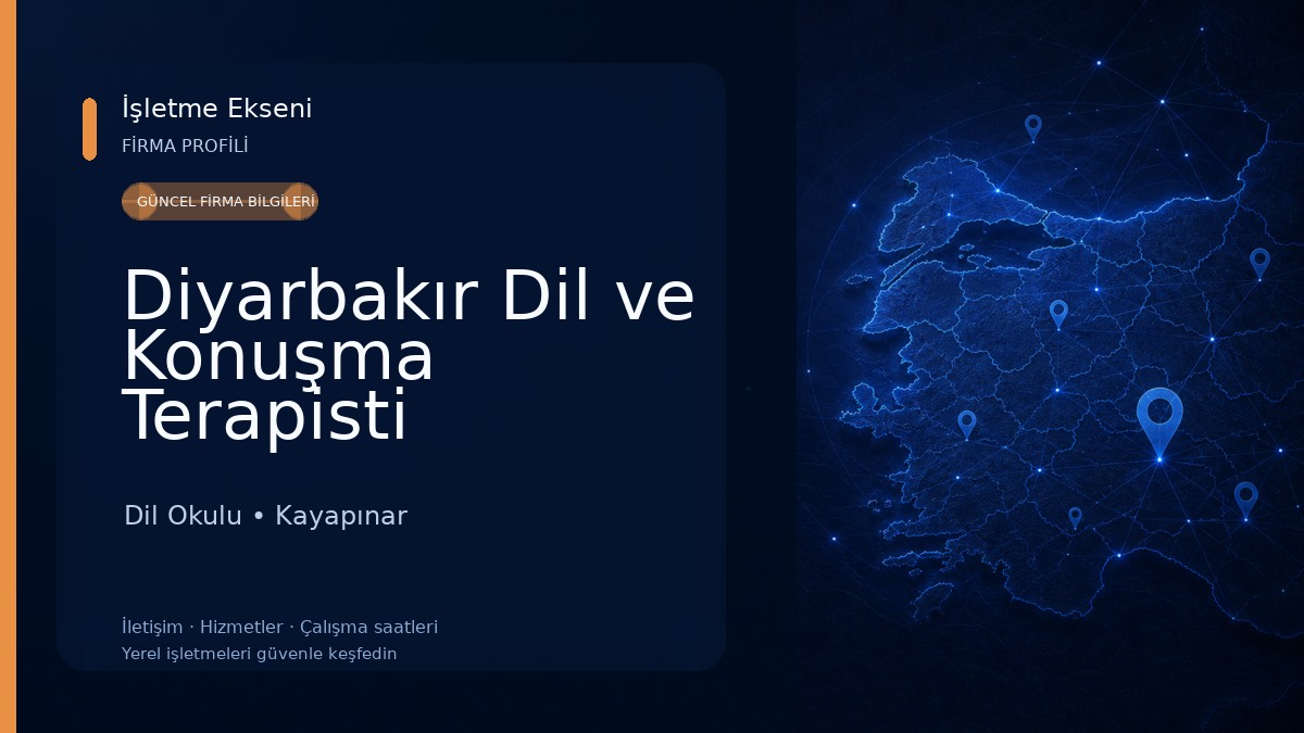 Diyarbakır Dil ve Konuşma Terapisti Rumeysa Kirik Gök Dil Okulu