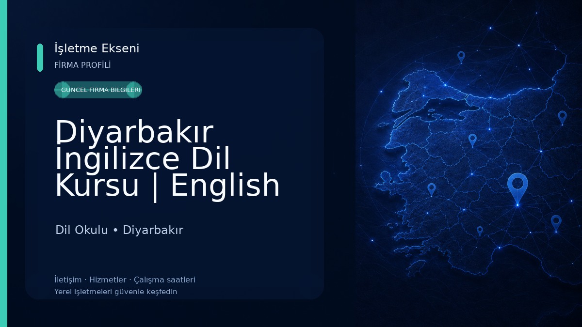 Diyarbakır İngilizce Dil Kursu | English Lab V.I.P Dil Okulu