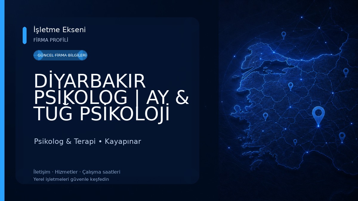 DİYARBAKIR PSİKOLOG | AY & TUĞ PSİKOLOJİ Psikolog & Terapi