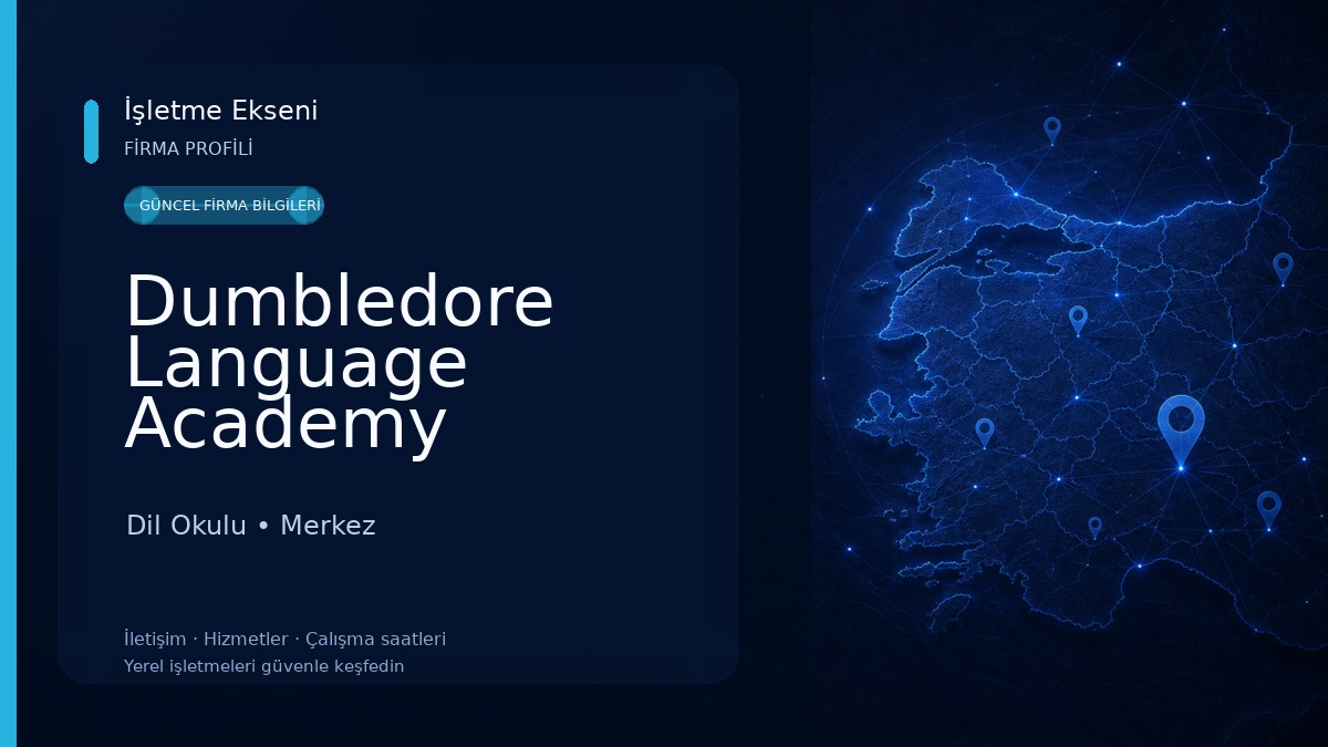 Dumbledore Language Academy Dil Okulu