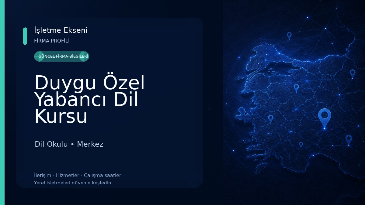 Duygu Özel Yabancı Dil Kursu