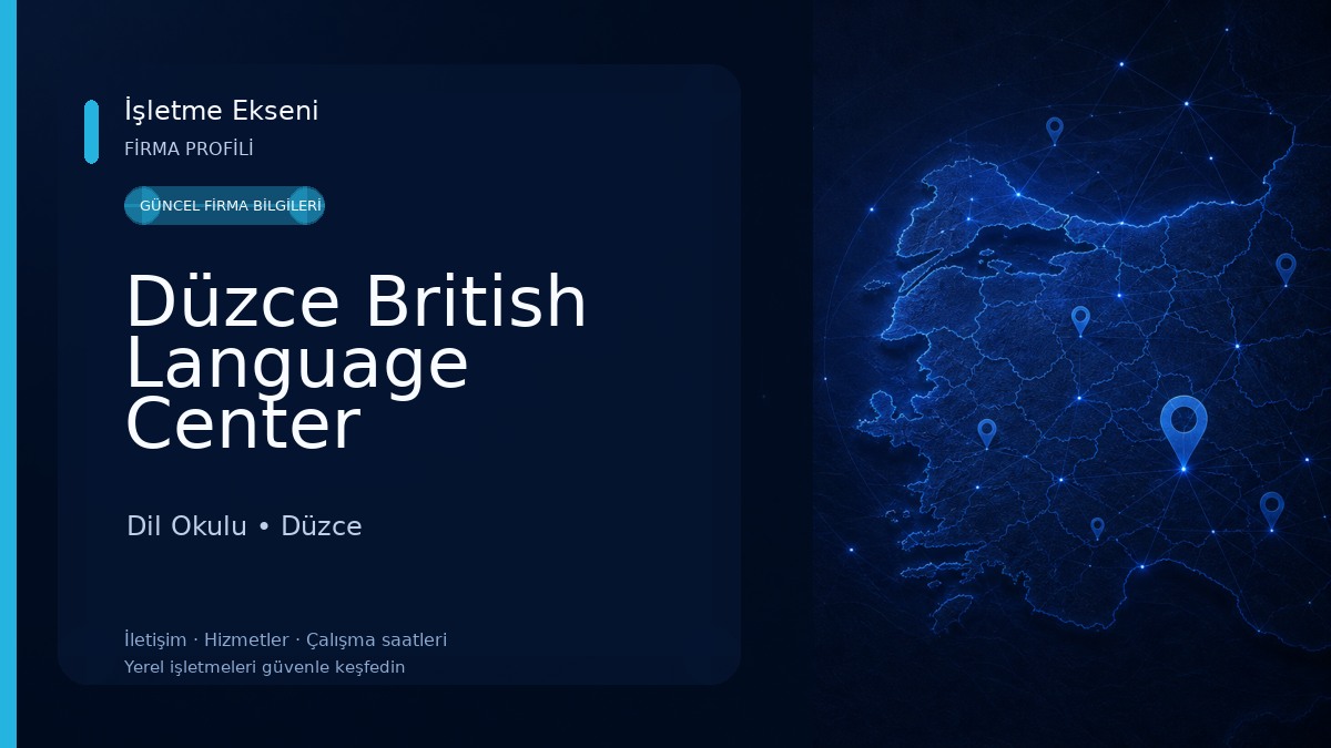 Düzce British Language Center 