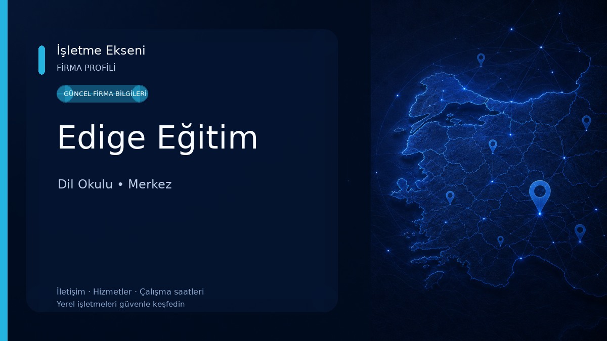 Edige Eğitim 