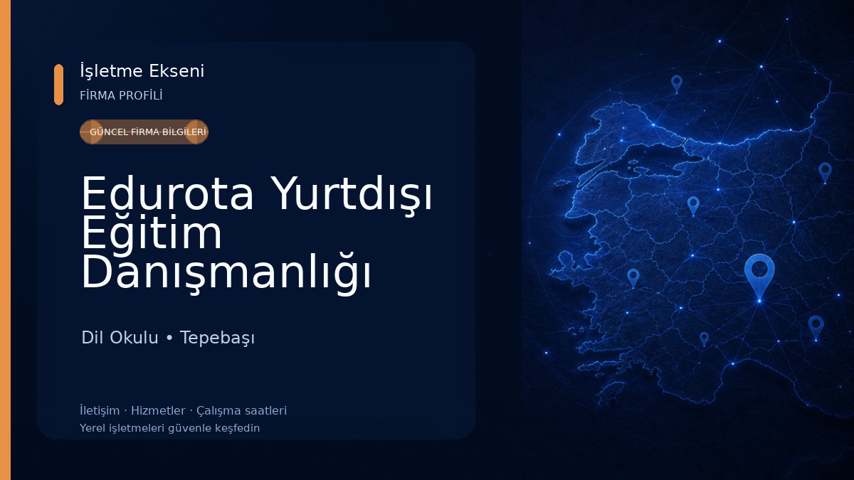 Edurota Yurtdışı Eğitim Danışmanlığı Dil Okulu