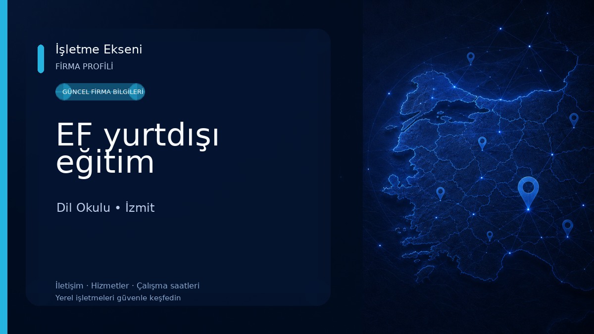 EF yurtdışı eğitim Dil Okulu