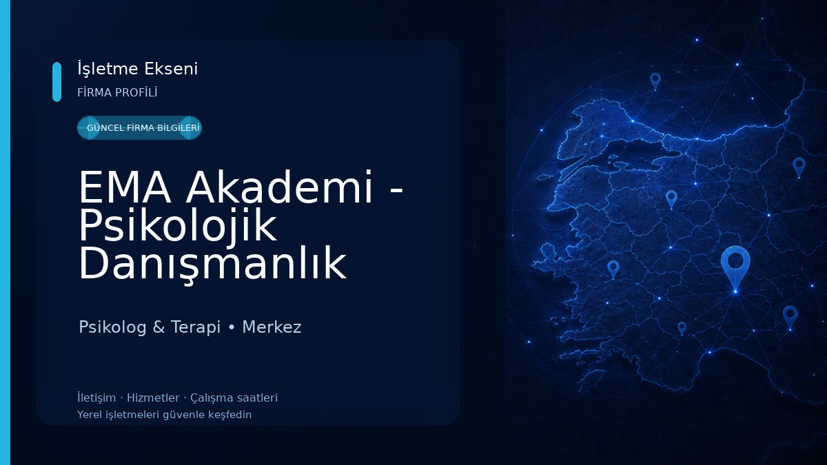 EMA Akademi - Psikolojik Danışmanlık Psikolog & Terapi