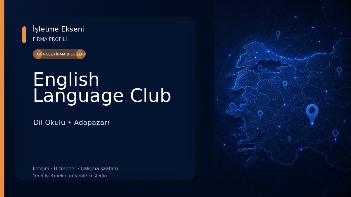English Language Club Dil Okulu