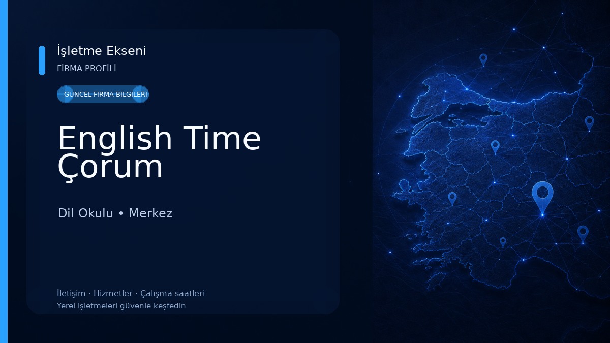 English Time Çorum 