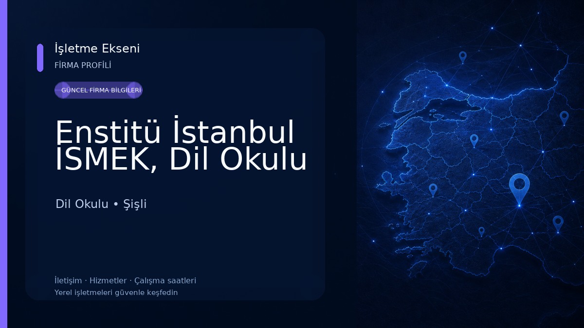 Enstitü İstanbul İSMEK, Dil Okulu