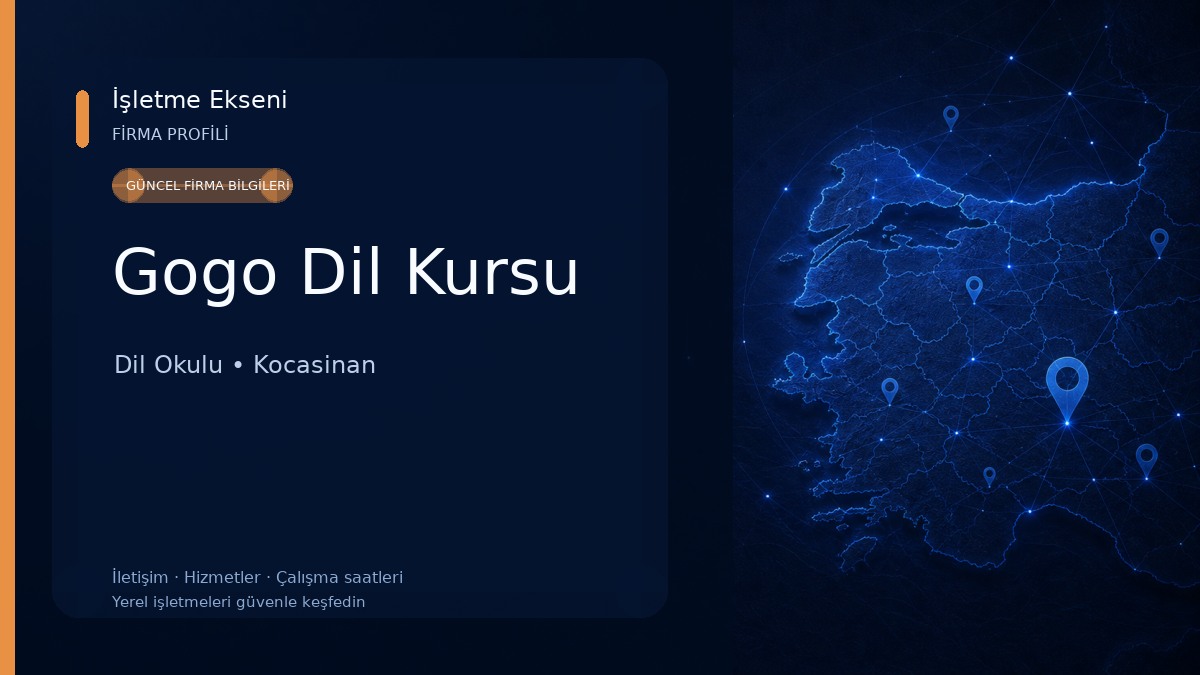 Gogo Dil Kursu Dil Okulu