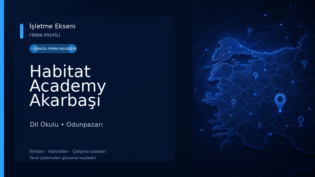 Habitat Academy Akarbaşı Dil Okulu