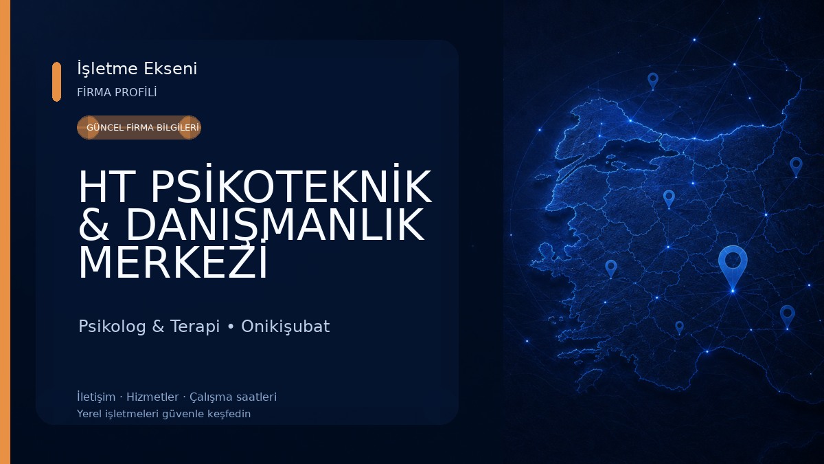 HT PSİKOTEKNİK & DANIŞMANLIK MERKEZİ 