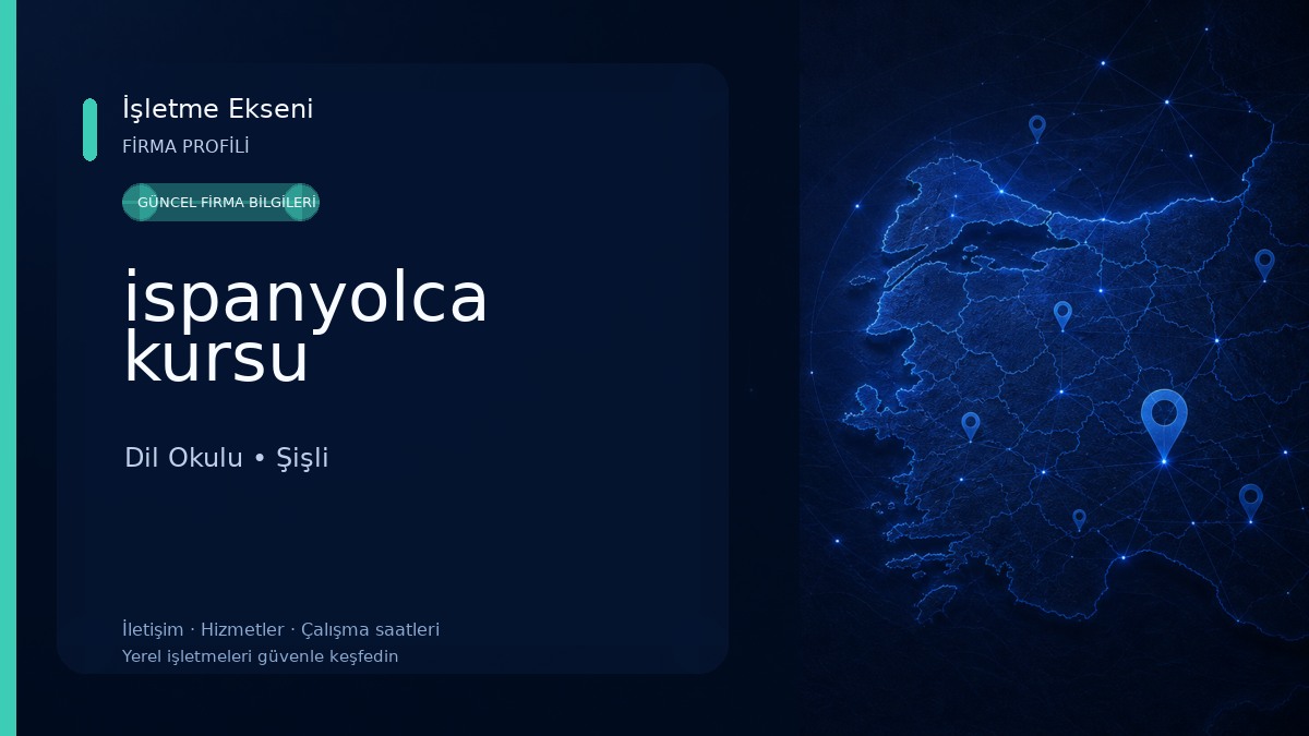 ispanyolca kursu Dil Okulu