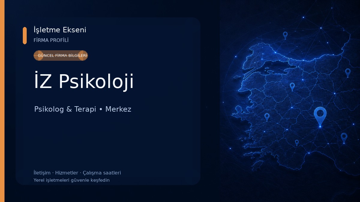İZ Psikoloji Psikolog & Terapi
