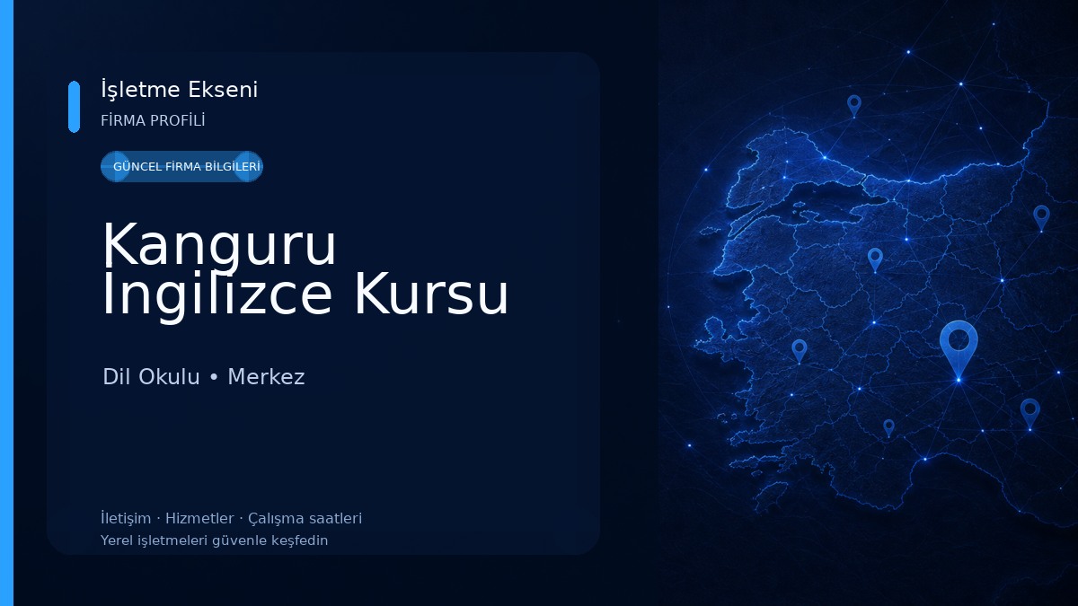 Kanguru İngilizce Kursu