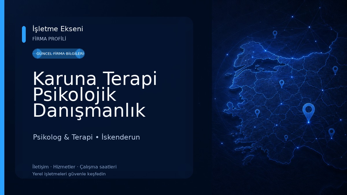 Karuna Terapi Psikolojik Danışmanlık Psikolog & Terapi