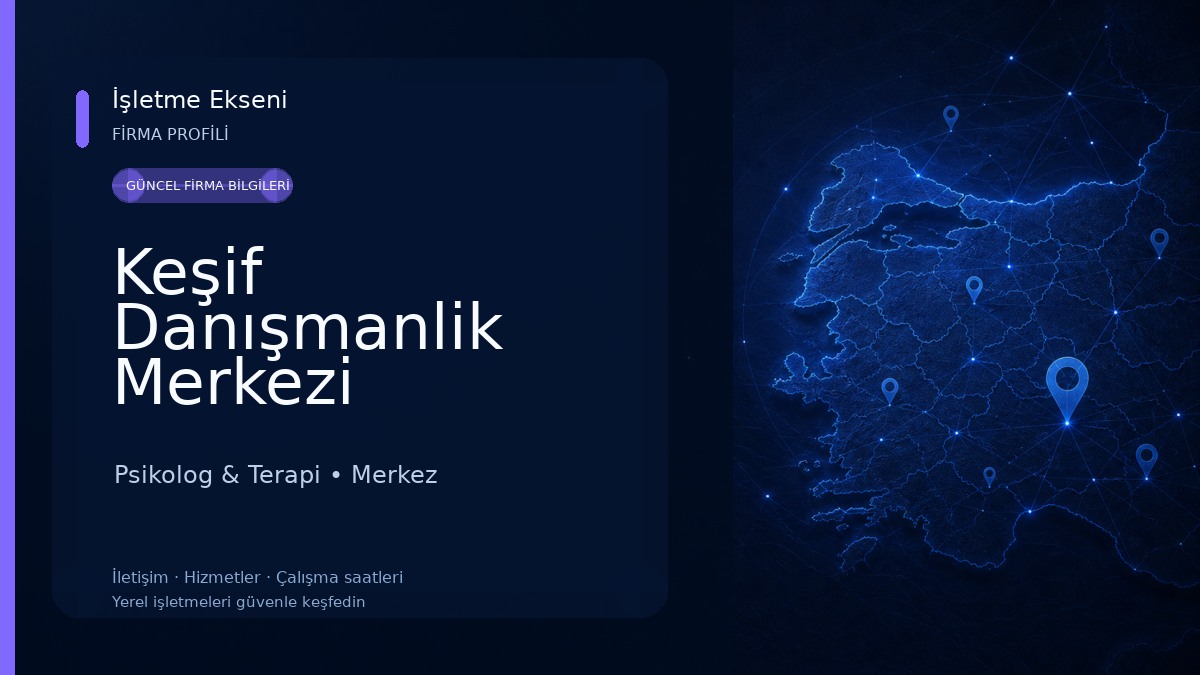 Keşif Danışmanlik Merkezi Psikolog & Terapi