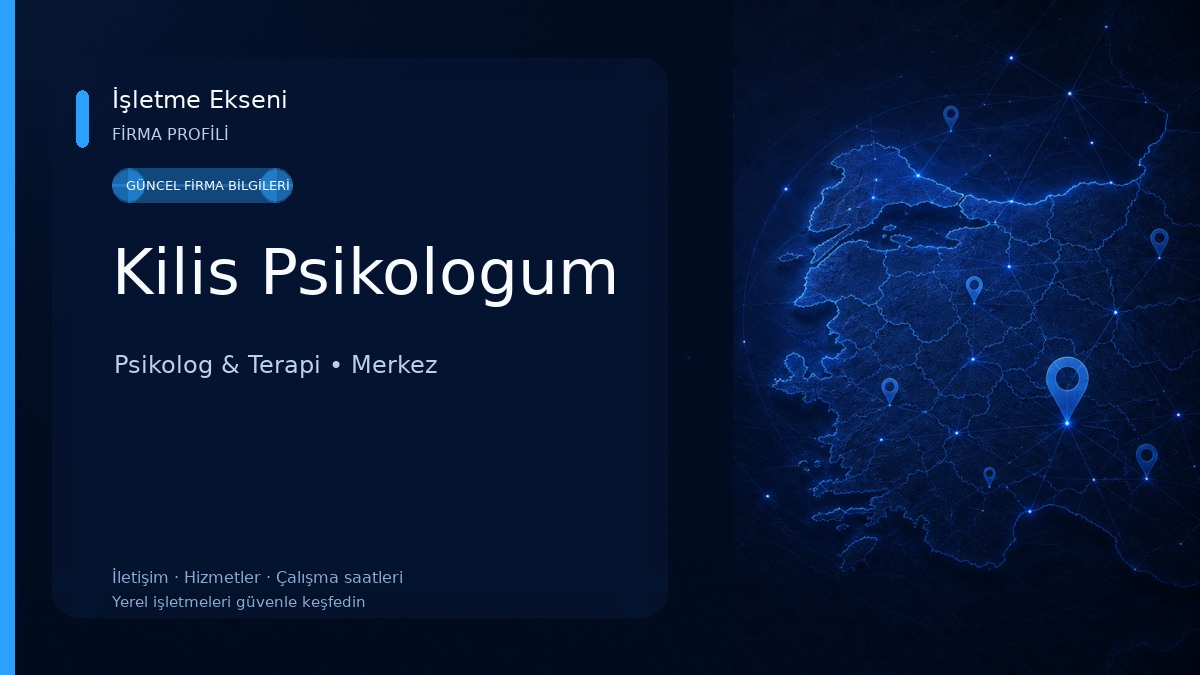 Kilis Psikologum Psikolog & Terapi