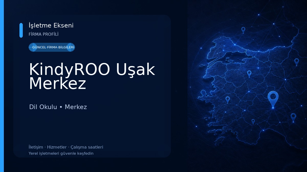 KindyROO Uşak Merkez Dil Okulu