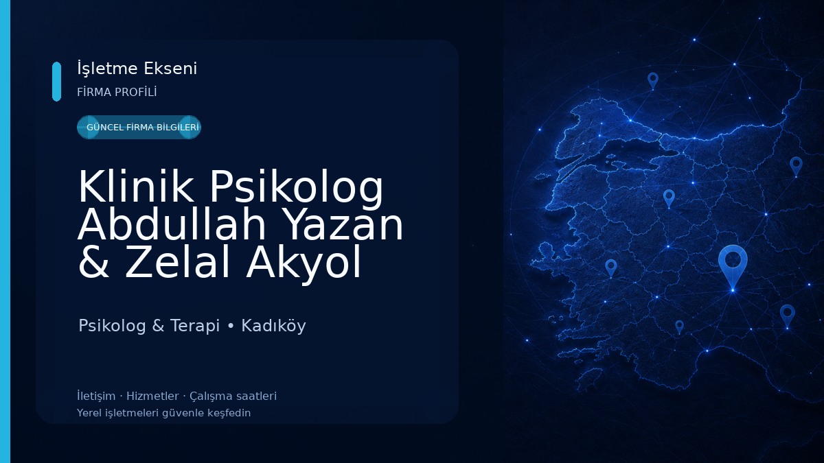 Klinik Psikolog Abdullah Yazan & Zelal Akyol