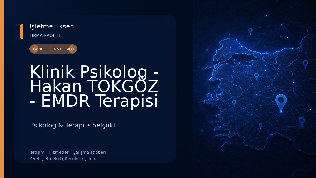 Klinik Psikolog - Hakan TOKGÖZ - EMDR Terapisi - Hipnoz ve Anksiyete Yazıları