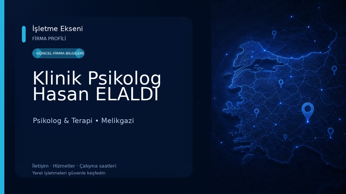 Klinik Psikolog Hasan ELALDI