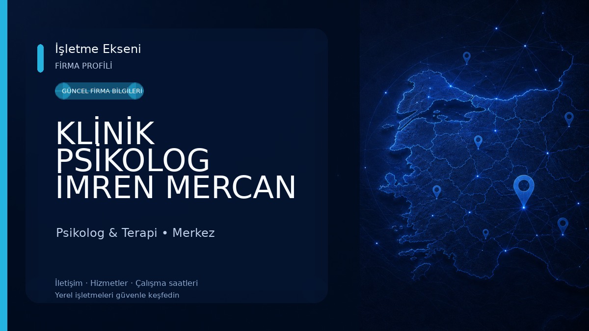 KLİNİK PSİKOLOG İMREN MERCAN