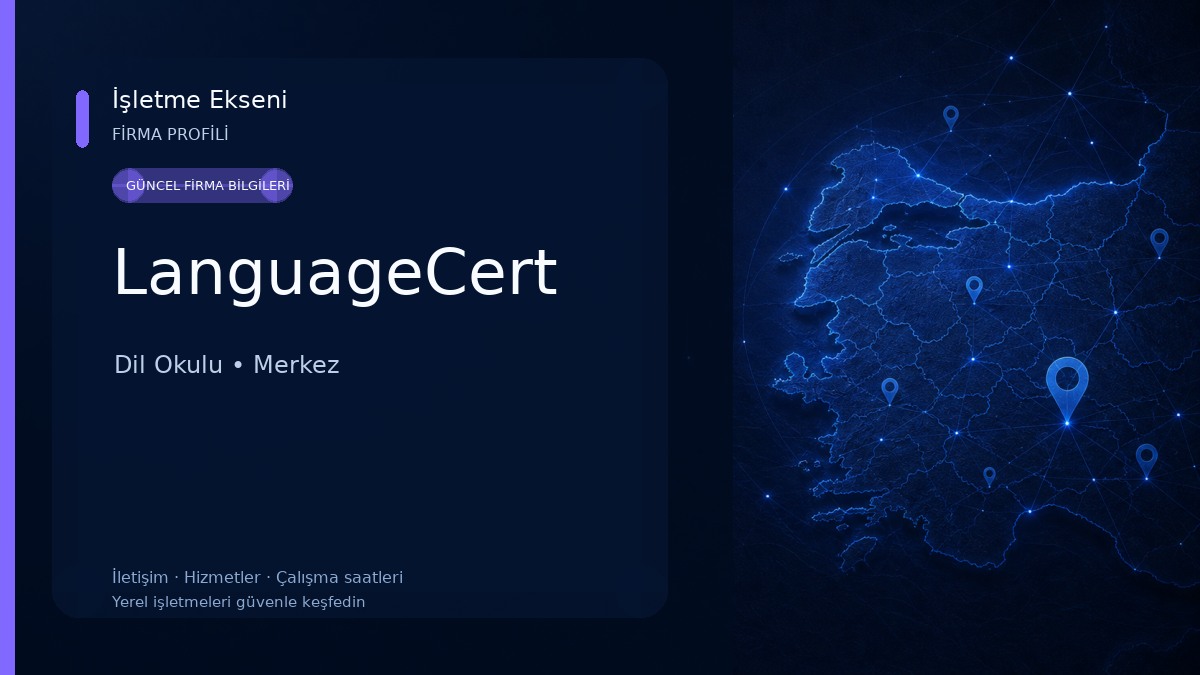 LanguageCert Dil Okulu