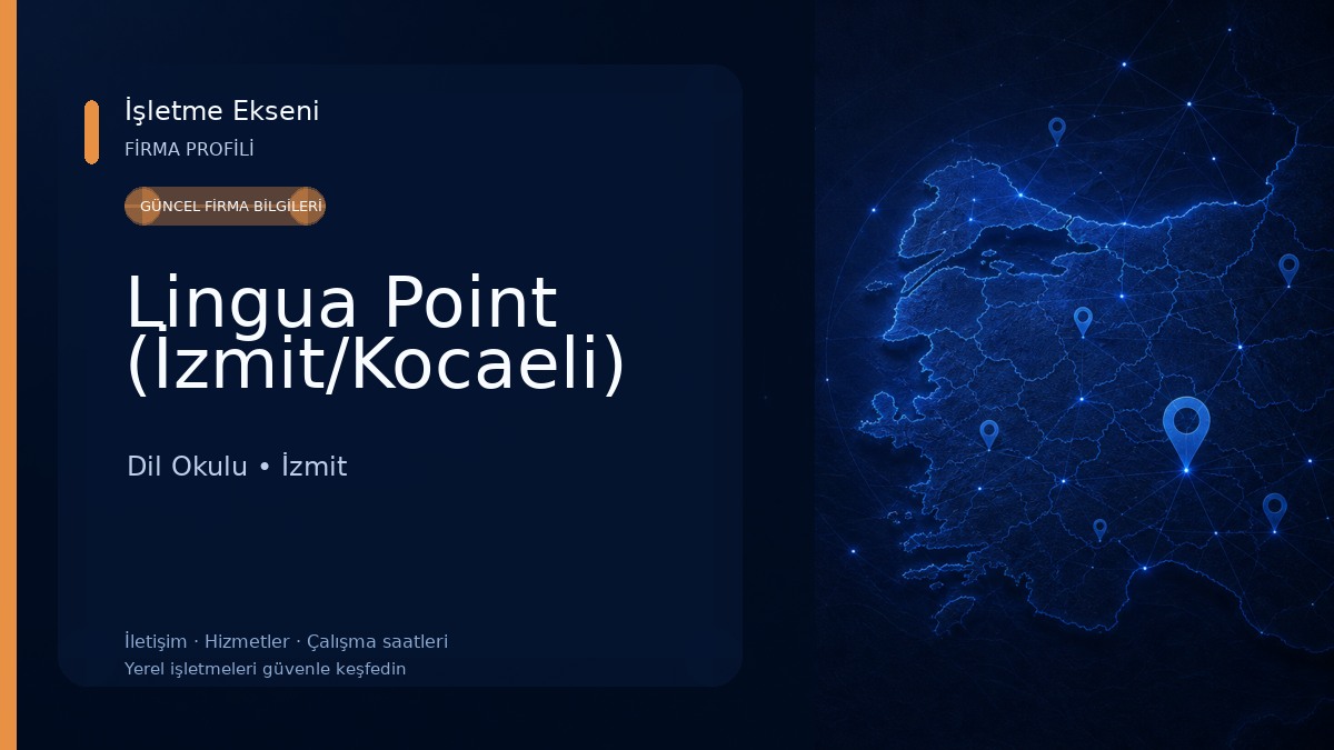 Lingua Point (İzmit/Kocaeli) Dil Okulu