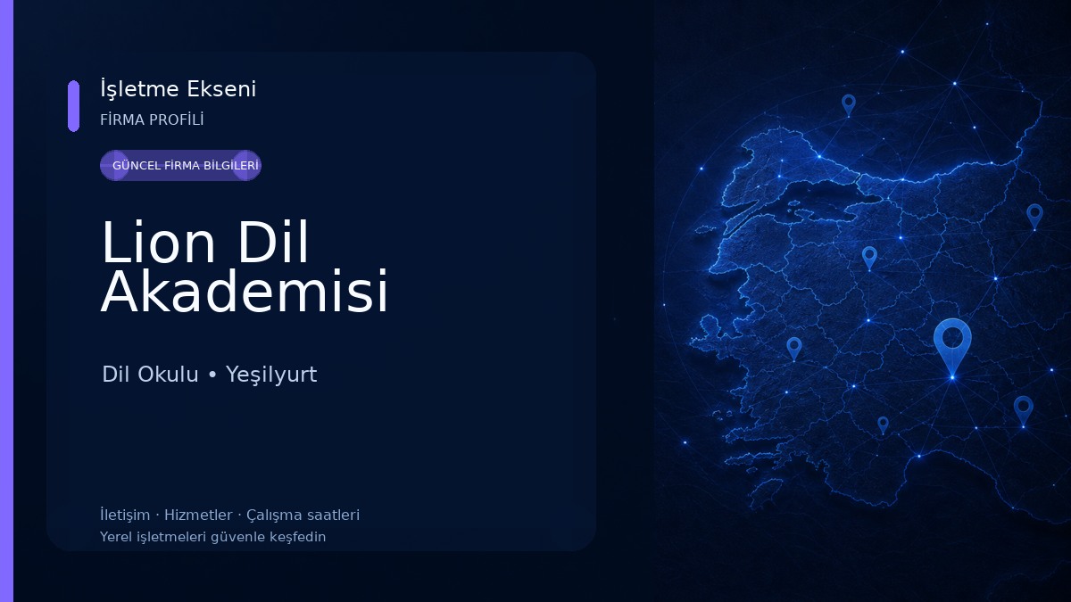 Lion Dil Akademisi Dil Okulu