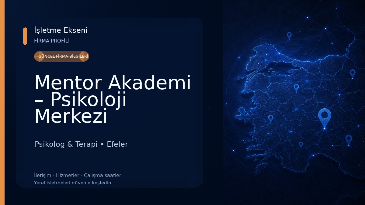 Mentor Akademi – Psikoloji Merkezi Psikolog & Terapi