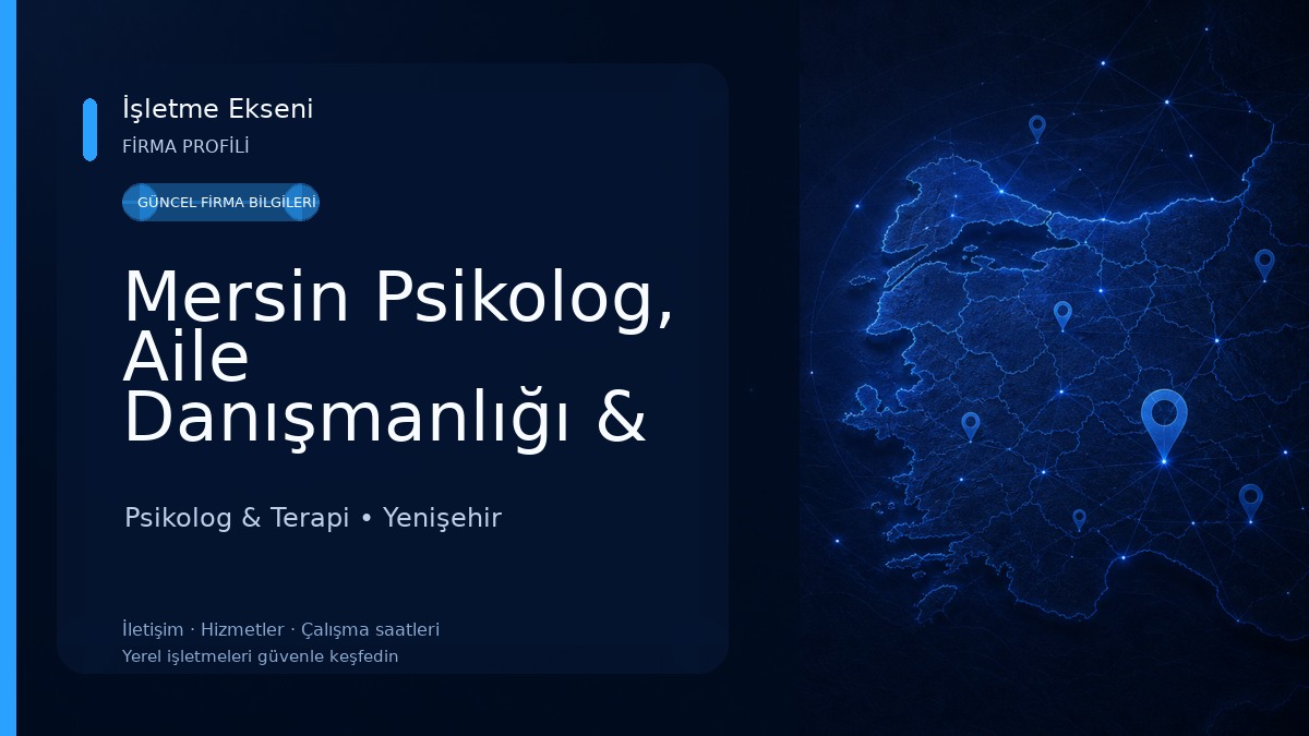 Mersin Psikolog, Aile Danışmanlığı & Çocuk Terapisi- Say Psikolojik Danışmanlık